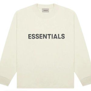 Fear of God Essentials Cream Long Sleeve T-Shirt